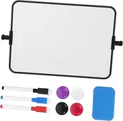 TEHAUX 1 Set Small Drawing Board Marker Pen Board for Painting Small whiteboard Magnetic whiteboard for Fridge Fridge Magnet Magnet Easel Desk a4 White Board with Stands Note Board