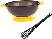 Hair Dye Mixing Bowls Agitator Set Reusable Washable No Mess Hair Coloring Tool for Salon Use