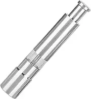 UTHCLO Stainless Steel Manual Pepper Salt Mill Refillable Pepper Mill Salt Grinder for Kitchen Easy to Use