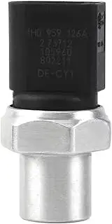 Car Air Pressure Switches Compatible with A3 A4 A5 A6 A7 A8L Q5 R8 A/C Air Conditioning Pressure Switch Sensor A/C Conditioner Pressure Sensor 4H0959126A 4H0959126B