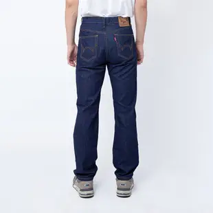 Edwin Pants 男士長款 801 深藍色靛藍常規版型牛仔褲