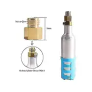 Soda Cylinder Stream Thread Converts Adapter Match Quooker Cube Tank Female Tr21-4 To Male Tr21-3 (PrettyJ)
