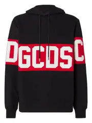 [Gcds] Gcds-Felpa Con Logo E Cappuccio-Uomo L