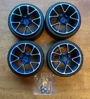 LEGO NEW 42083 Bugatti Chiron Wheels & Tires 35187pb01 62.3mm D. x 42mm Technic