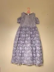 Oopsie Daisy Lace Dress for girl - Gray