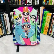 SPRAYGROUND POWERPUFF GIRLS MONSTER SHARK BACKPACK / BOOK BAG RARE