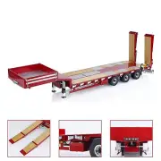 1/14 LESU Electronic Lifting Metal Trailer for RC Tractor Truck Dumper Car Model