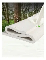 [DreamZ] Latex King Mattress Topper 7 Zone 5cm in White