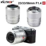Viltrox 23mm 33mm 56mm F1.4 AF Auto Focus Prime Lens for Canon EOS-M EF-M mount