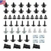 50PCS UNDER ENGINE COVER CLIPS UNDERBODY MUDGUARD SHIELD SCREW FOR TOYOTA LEXUS (for: Toyota)