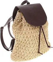 [GLSTOY] Straw Backpack Travel Backpack Students Backpack Backpacks for Women Braided Bag School Backpack Backpacks for Satchel Bag Woven Small Backpack Woven Shoulder Bag School Bags