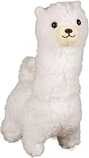 Alupi- My Cute Robot Alpaca, Realistic Toy for Adults and Children, Acts Like A Real Alpaca, Walks Calls, Jumps, Jerks Shakes Head(White)