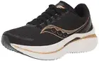Saucony Women's Endorphin Speed 3 Running Shoe, Black/GOLDSTRUCK, 5 Wide