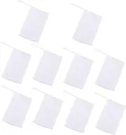 Healeved 10Pcs Multi Purpose Foaming Soap for Cleansing Durable Maker Nets for Facial Body Use Comfortable Texture White