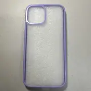 For Apple iPhone 13 Pro Max Purple/Clear Case Cover