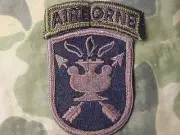 Original JFK Special Warfare Center Airborne subdued patch circa 1983 Fort Bragg