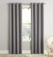 ⚡️SunZero Grant Gray One Grommet Window Curtain Panel(54x84) Set Of 2