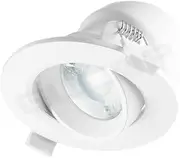 12W Dimmable LED COB Gimble/Adjustable LED Downlight Kit | 90mm Cutout | 6000K CW | Elcop