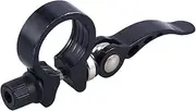 BESPORTBLE Adjustable 28.6mm Seatpost Clamp in Black Quick Release Mechanism for and Road Bikes