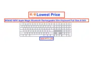 Brand New Apple Magic Bluetooth Rechargeable Keyboard Full Size Lowest price
