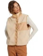 [Billabong] Hike Up Sherpa Vest in Oat