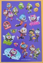 Nick Jr TOP WING Sticker Single Sheet