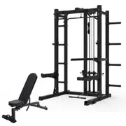 Pre Order Multifunctional Squat Rack Bundle - Multifunctional Squat Rack & Adjustable Bench