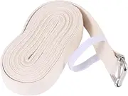 GANAZONO Yoga Stretching Belt Exercise Belt Yoga Stretch Belt Fitness Elastic Band Portable Yoga Strap Stretch Band Yellow