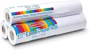 Melissa & Doug Tabletop Easel Paper Roll (12 inches x 75 feet), 3-Pack