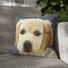 CUSHION COVER PILLOW CASE|CUTE DOG PUPPY CANINE LABRADOR #1