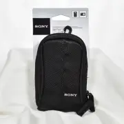 Sony LCS-CSW Soft Camera Carrying Case Belt Loop Memory Card Pocket