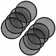 12 Inch Sub Woofer Metal Waffle Grills Universal Speaker Cover Guard - 4 Pairs