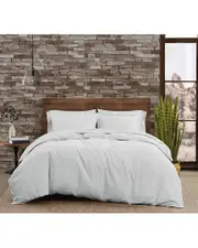 Frye Linen-Blend Duvet Set