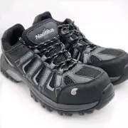 Men's Nautilus Athletic Safety Shoes, Composite TOE, Black Size 10.5