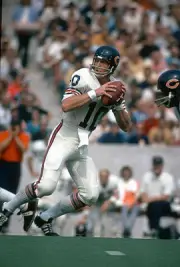 Bobby Douglas Chicago Bears drops back to pass at an NFL footb- 1973 Old Photo