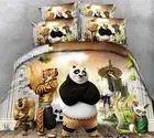 Kung Fu Panda 3D Printing Duvet Quilt Doona Covers Pillow Case Bedding Sets