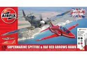 Airfix: 1/72 Best of British Supermarine Spitfire & RAF Read Arrows Hawk Gift Set