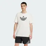 ADIDAS 短袖上衣 OUTLINE TEE 男 IY4890 米白色 現貨