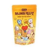 在飛比找蝦皮購物優惠-韓國帶回 BT21聯名 蜂蜜奶油綜合堅果 大包裝160g