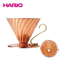 在飛比找PChome24h購物優惠-HARIO V60純銅濾杯 VDPC-02CP