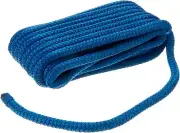 SEACHOICE Double-Braid Nylon Dock Line 3/8" x 20' 40281 Blue