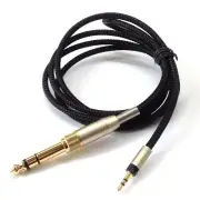 1.2/1.5/1.8m Audio Upgrade Cable For Sennheiser Momentum Over On-Ear Headphones