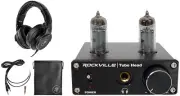Mackie MC-150 Closed-Back Studio Monitoring Headphones+Tube Headphone Amp