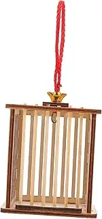 1pc Cage Bird Cage Rat Bird Guinea Pig Food Pet Fence Reptile Terrarium Rabbit Cage Guinea Pig Accessories Bird Perches for Cages Kit Animal Transport Cage Wooden