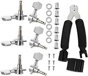 SUPVOX 1 Set String Guitar Knob Tuning Keys Electric Guitar Accessories Tuning Pegs Acoustic Guitar Head Knobs Guitar Machine Pegs Bone Nut Blank Guitar Turner Wooden Guitar Alloy Tuners