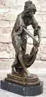 Pure Bronze, Signed, Art Deco, " Shawl Dancer " Figurine, by C J R Colinet Sale