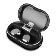 X26 Dc 5V Tws Ipx7 Waterproof Bluetooth 5.0 Wireless Touch Bluetooth Earphone With Charging Box Support Hd Call (Black)