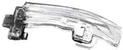 LUMIXE for Volvo, S60 S60L V40 V60 S80 S80L 31402416 Left Turn Signal Light Rearview Mirror Light Turn Indicator Lamp Complete Wing Mirror Unit Side Mirror Turn Signal Repeater Lamp ﻿