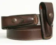 Legends Leather Pouch- suits Schrade 34 OT 'Old Timer'_VERTICAL (3702BV)