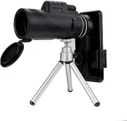 High Power 40X60 Zoom Lens Mini Monocular Telescope with Tripod Phone Clip Handheld Binoculars for Outdoor Camping Binoculars